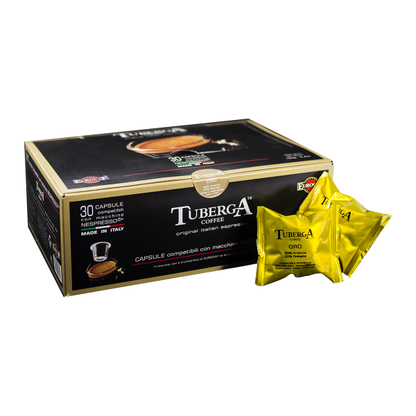 TUBERGA COFFEE COMPATIBLE CAPSULES ORO